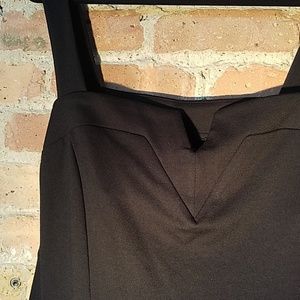NWT - Simply Be Black Corset Style Peplum - 26